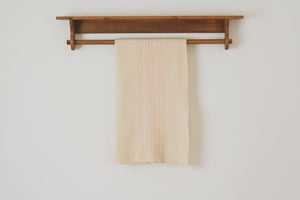 Vintage Cream Wool Blanket