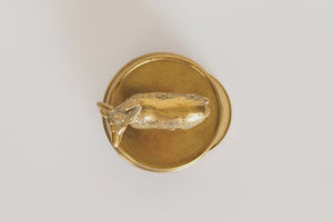Brass Stag Music Box