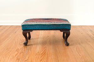 Kilim Rug Ottoman