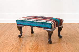 Kilim Rug Ottoman