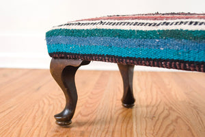 Kilim Rug Ottoman