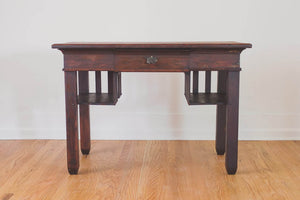 Arts & Crafts Library Desk