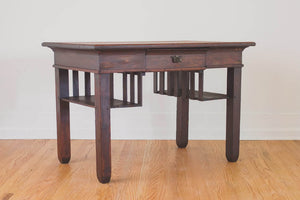 Arts & Crafts Library Desk
