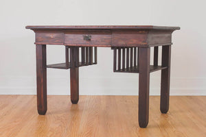 Arts & Crafts Library Desk
