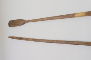 Vintage Wood Oars