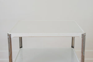 Vintage Metal Bar Cart