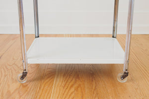 Vintage Metal Bar Cart