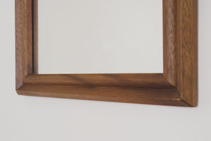 MCM Walnut Mirror