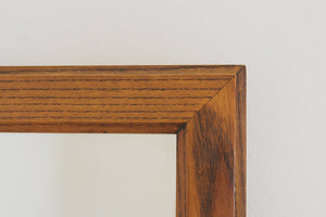 MCM Walnut Mirror