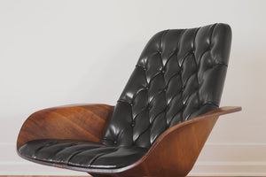 Plycraft Mr Chair & Ottoman