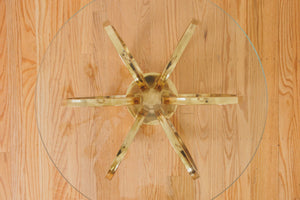 Brass Ring Side Tables