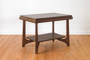 MCM Walnut Side Table
