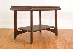 MCM Walnut Side Table