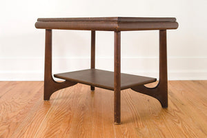 MCM Walnut Side Table