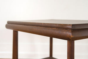 MCM Walnut Side Table