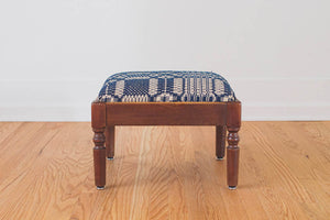 Vintage Woven Ottoman