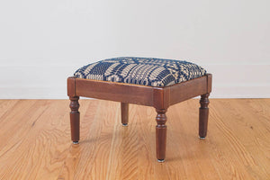 Vintage Woven Ottoman