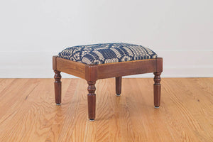 Vintage Woven Ottoman