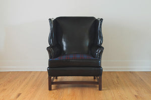 Vintage Black Wingback