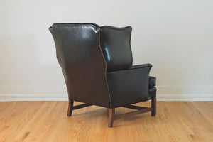 Vintage Black Wingback