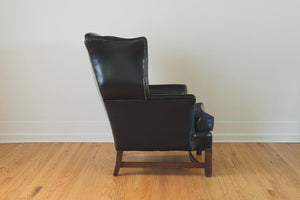 Vintage Black Wingback