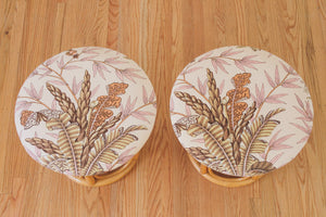 Pair of Bamboo Stools