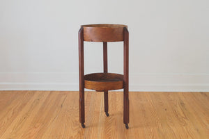 Vintage Circular Bar Cart