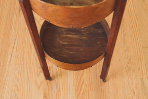 Vintage Circular Bar Cart