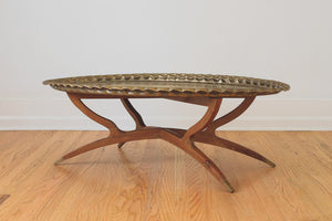Brass Tray Coffee Table