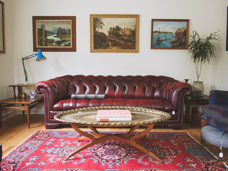Brass Tray Coffee Table