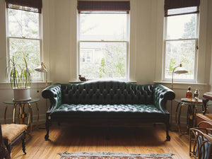 Brass Ring Side Tables