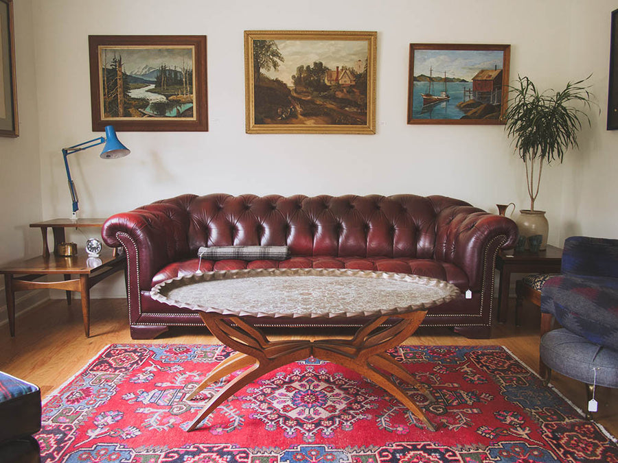 Brass Tray Coffee Table