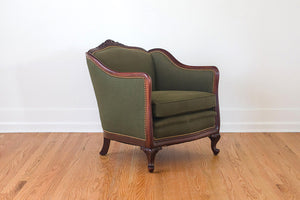 1920s Military Club Chair
