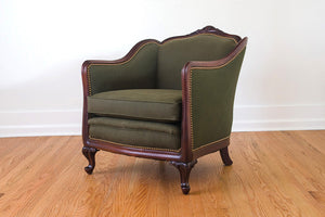 1920s Military Club Chair