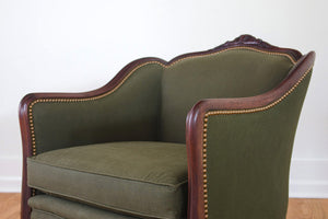 1920s Military Club Chair