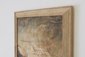 Vintage Seagull Oil Painting