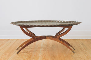 Brass Tray Coffee Table