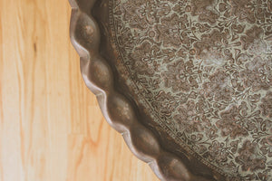 Brass Tray Coffee Table
