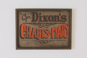 Charts & Maps Shop Sign
