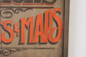 Charts & Maps Shop Sign