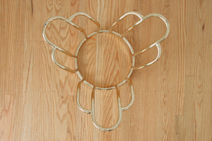 Brass & Glass Side Table
