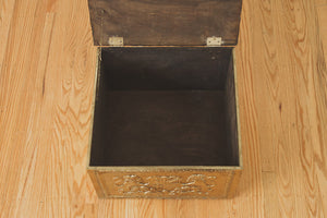 Vintage Gold Trunk
