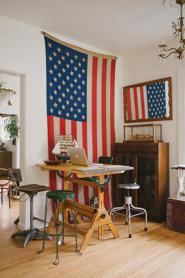 Twisted Iron Stool