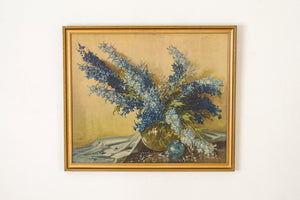 Blue Lilac Still Life