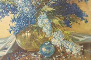 Blue Lilac Still Life