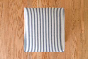 Ticking Stripe Piano Stool