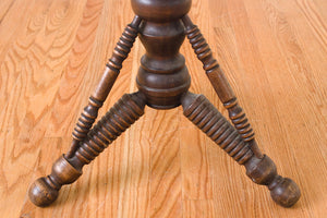Ticking Stripe Piano Stool