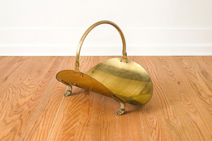 Brass Blanket Holder