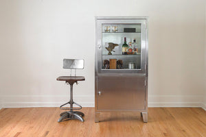 1940s Blickman Industrial Cabinet