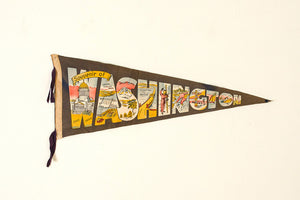 WA Souvenir Felt Pennant
